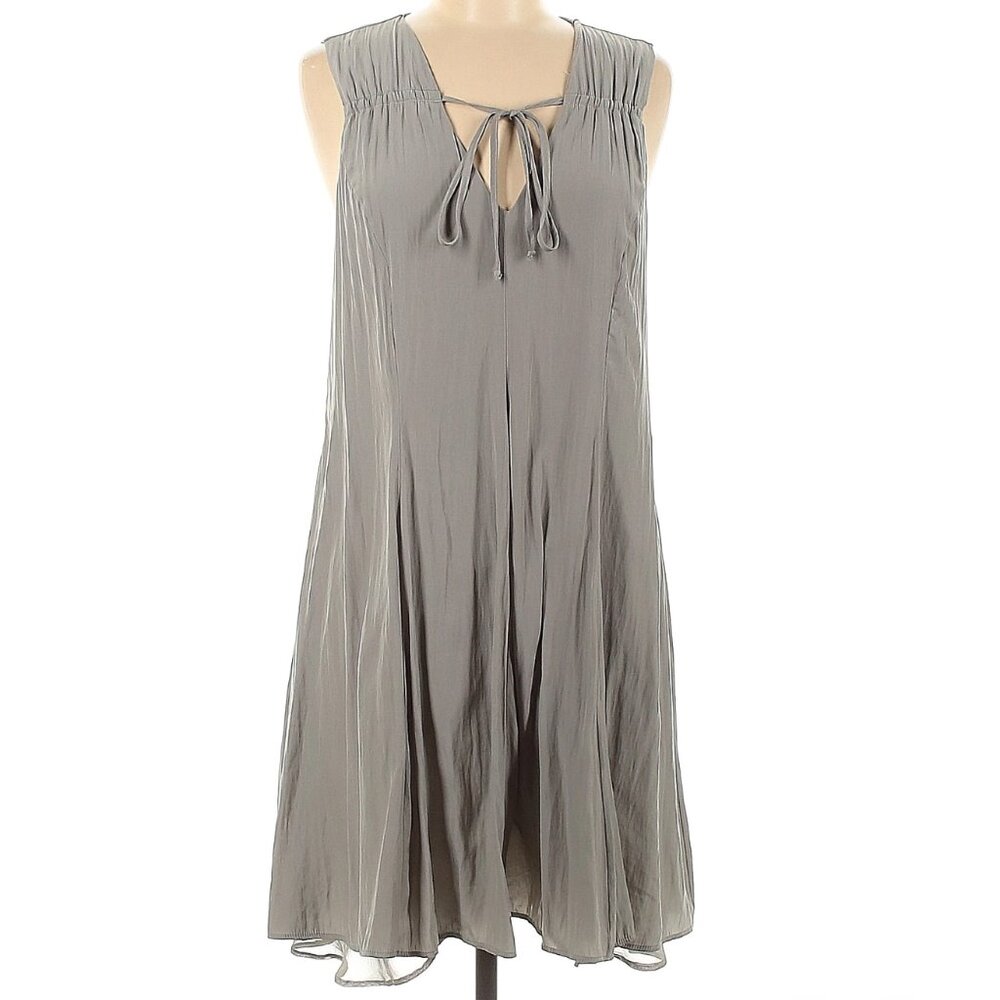 Lola & Sophie New Without Tags Sleeveless Taupe V Neck Dress Size Medium